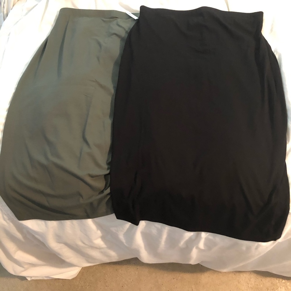 Pair of ASOS Maternity Jersey Pencil Skirts